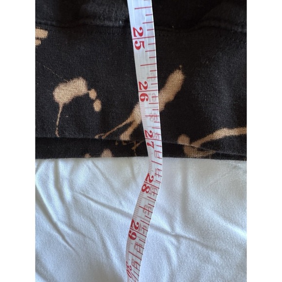 Blessed Bleached Pullover Sweatshirt Size 2xl Black, Fleece Soft EUC - Picture 8 of 9